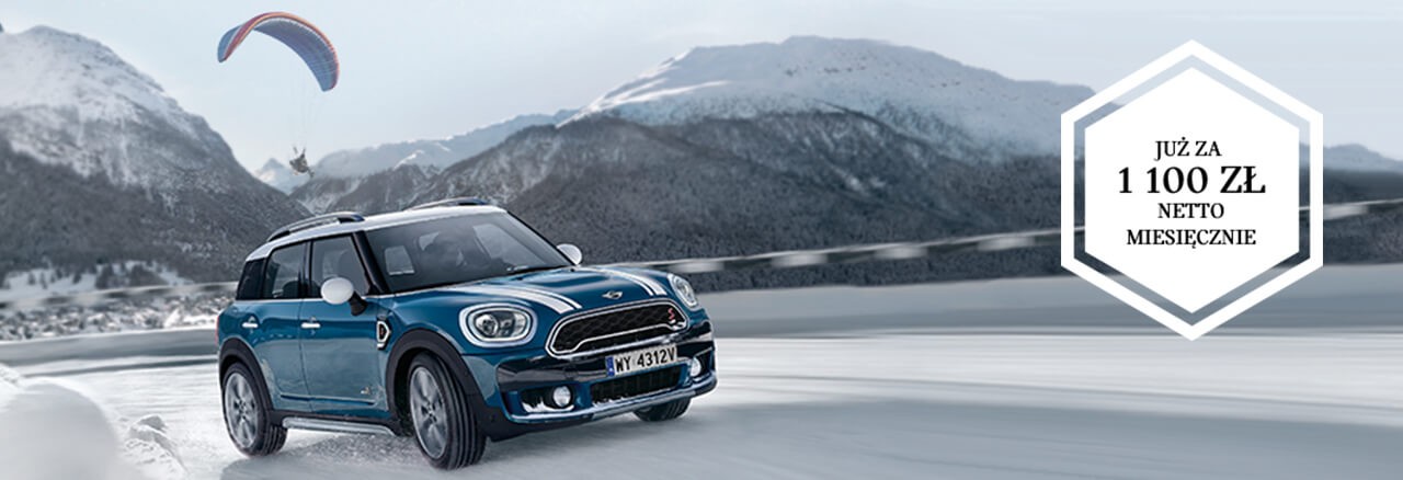 MINI Countryman to kompaktowy SUV z napędem na cztery koła All4.